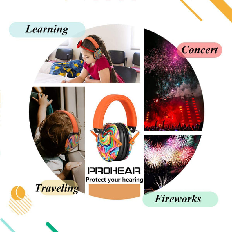 Ear Protection Noise Cancelling Headphones Ear Muffs for Kids, Autism, Toddlers