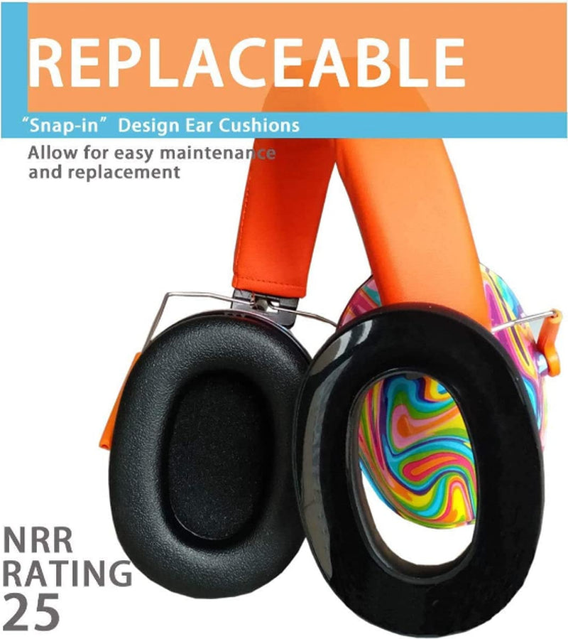 Ear Protection Noise Cancelling Headphones Ear Muffs for Kids, Autism, Toddlers