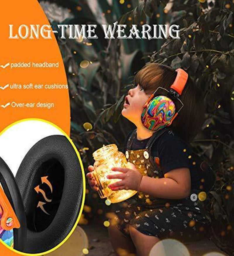 Ear Protection Noise Cancelling Headphones Ear Muffs for Kids, Autism, Toddlers